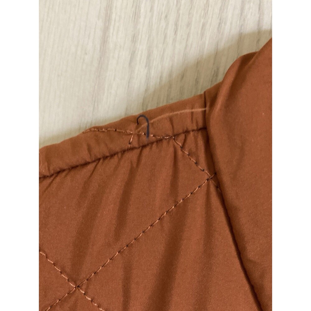 Southern Marsh men's orange red full zip vest embroidered logo size L - Picture 5 of 16